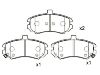 Pastillas de freno Brake Pad Set:58101-2DA50