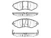 Brake Pad Set:96405129